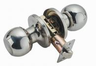 Gebürstetes Metalledelstahl-kugelförmiges Griff-Tür-Zylinderschloß für Haushalts-Türen