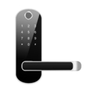 Wasserdichter intelligenter Tür Hotel-EuroTürgriff schließt biometrischen Fingerabdruck-Verschluss intelligente Tor-Tür-Digital zu