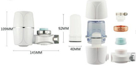 10 Zoll transparentes Plastik-Wasserfiltergehäuse für kommerzielle Wasserreiniger