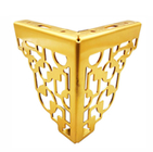 Ermäßigte Lieferung 0,25 kg pro Sofa Metall Blumenbeine Möbel Gold Metallbeine für Möbel