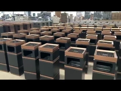 Außene 27L-Recyclingmüllcontainer mit Metallmüllbehälter