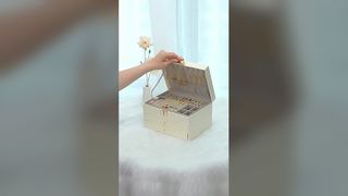 Grenzüberschreitende Schmuckschatulle mit Direktversorgung, groß, leicht, luxuriös, hochwertig, mehrschichtig, großes Fassungsvermögen