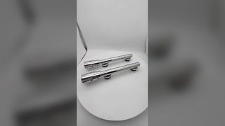 Glastürverbinder-Set, Hardware-Zubehör für Glastürverbinder, Befestigungsteile für Glasverbinder
