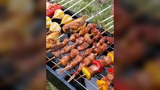Neuer Grillofen, Grillständer für zu Hause, tragbarer, zusammenklappbarer Grillofen für den Außenbereich, kleines Grillwerkzeug