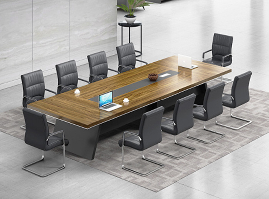 Klassische Melamin-Büro-Möbel-Schreibtisch-Tischbeine asphaltieren Tabelle und Stuhl