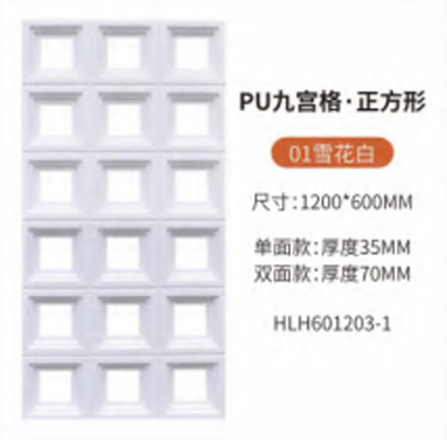 Polyurethan PU Falschziegel PU Stein 3D Wandplatten Wand Innenraum