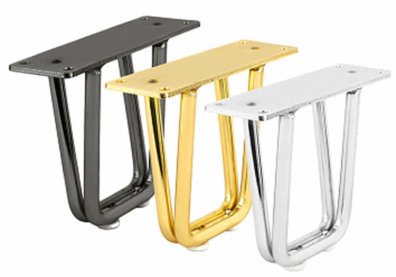 WINSTAR Großhandel Dreiecksmöbel Metallbeine Neues Design Sofa Beine
