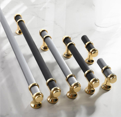 American New Aluminium Knurled Simple Gold T Bar 128mm Möbel Schrank Schrank Schrank Schrank Schrank Türziehgriffe