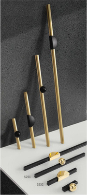 American New Aluminium Knurled Simple Gold T Bar 128mm Möbel Schrank Schrank Schrank Schrank Schrank Türziehgriffe