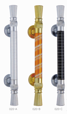 Knurling Aluminium Möbel Hardware Schrank Tür Küche Schublade Greifer mit Kunststofffüßen
