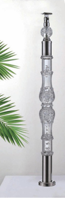 Acrylkristall Baluster Klar Transparenz Handgriffe Individuelle Größe Luxus Gold Dekorativ Acryl Stai