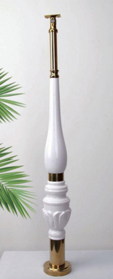 Innenstufen Acryl-Kristall-Balluster Handschuh Acryl-Säulen Pfosten Treppe und Balkon Geländer
