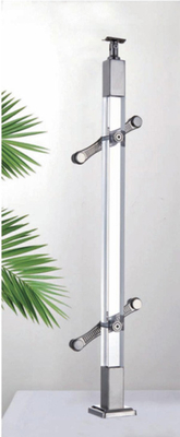 Moderne Innen-Kristall-Acryl-Treppe Treppe Geländer Handgriffe zum Verkauf