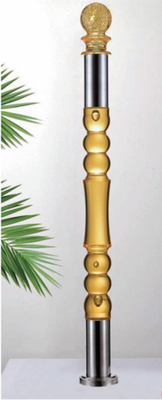 Modeschmelzte Treppenhalter klares Acryl Treppenhandgelenk