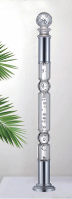 Moderne Innen-Kristall-Acryl-Treppe Treppe Geländer Handgriffe zum Verkauf