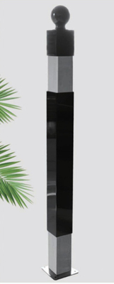 Moderne Innen-Kristall-Acryl-Treppe Treppe Geländer Handgriffe zum Verkauf