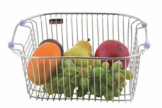 Hot Sale Single-Layer Bowl Drain Rack Aluminum Kitchen Dish Drawer Bowl Rack Pull-Out Basket