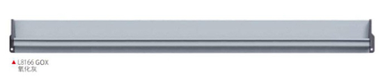 Massivaluminiumlegierung Einbauteile Möbel Schrank Schrank Griff für Heimdekoration L 150mm x W34.5mm x D 18.4m
