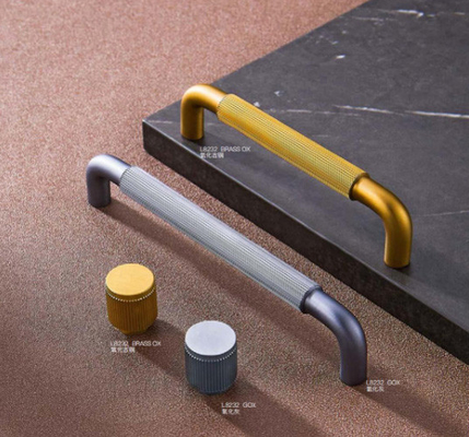 Neueste Design Top-Qualität Badezimmer Home Office Dekorationsmöbel Hardware Marmorstein Türgriff zum Großhandelspreis