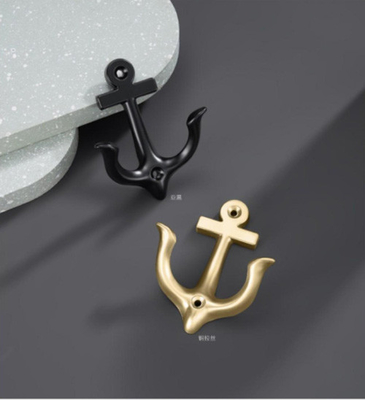 Nähe Mond Mantel Haken Wand montiert Heavy Duty Metall Single Prong Robe Hanger rostfeste Wandhaken für Handtuch Hut Schlüsselbeutel