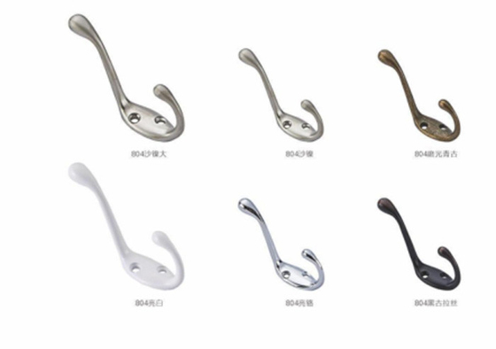 Europäisches Doppelgewebe Jackenhaken Metallhaken Moderne Kleidung Haken für Schlafzimmer