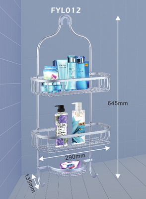 Badezimmerzubehör Küchenregal Duschregal Kugelregal Aluminiumbadezimmerstativ