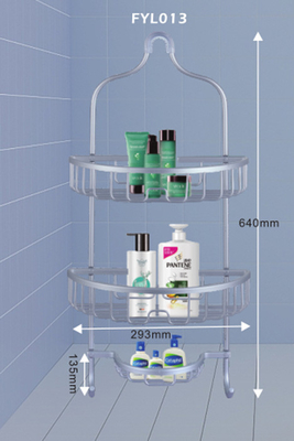 Badezimmerzubehör Küchenregal Duschregal Kugelregal Aluminiumbadezimmerstativ