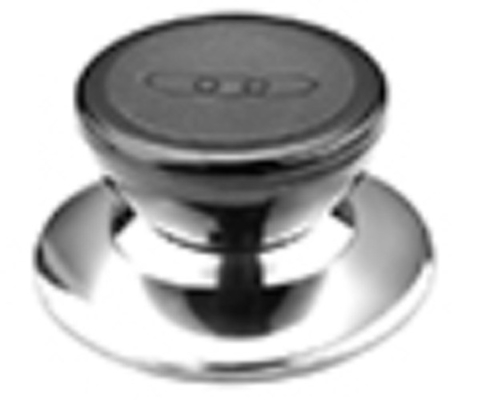 Zwei-Loch-Glas Topfdeckel-Griff aus Edelstahl Silikon-Seiten-Ohr-Griff Topfzubehör