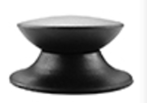 Zwei-Loch-Glas Topfdeckel-Griff aus Edelstahl Silikon-Seiten-Ohr-Griff Topfzubehör