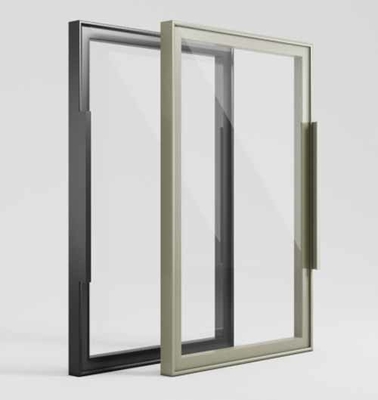 Fassaden mit thermischer Auflösung Aluminiumfenster von Boden bis Decke Fenster Bucht Fassadenfenster
