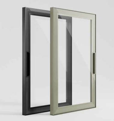 Fassaden mit thermischer Auflösung Aluminiumfenster von Boden bis Decke Fenster Bucht Fassadenfenster