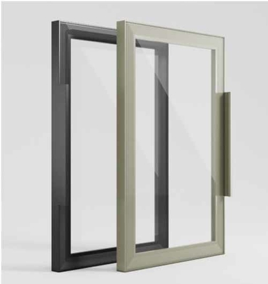 Fassaden mit thermischer Auflösung Aluminiumfenster von Boden bis Decke Fenster Bucht Fassadenfenster