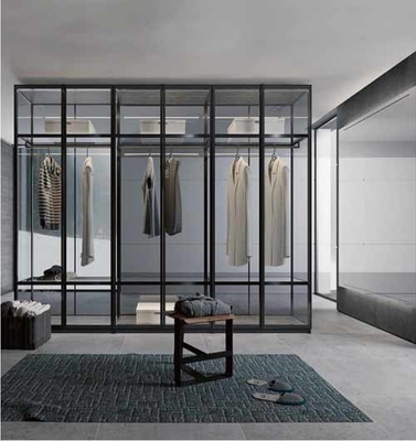 Modernes Design Aluminium Profil Schrank Schrank Glas Türrahmen Aluminium Glas Türrahmen