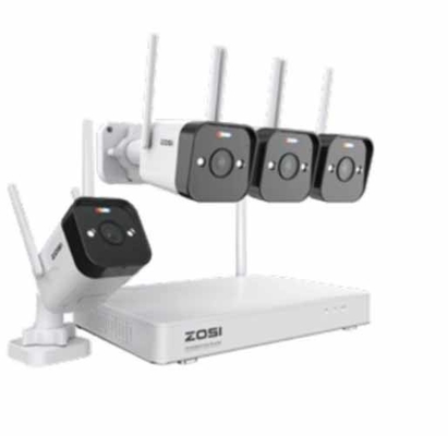 Fabrikpreis Überwachung Wasserdichte Kamera 1080p AHD CCTV DVR KIT 8CH mit Netzwerkkabel und Stromversorgung