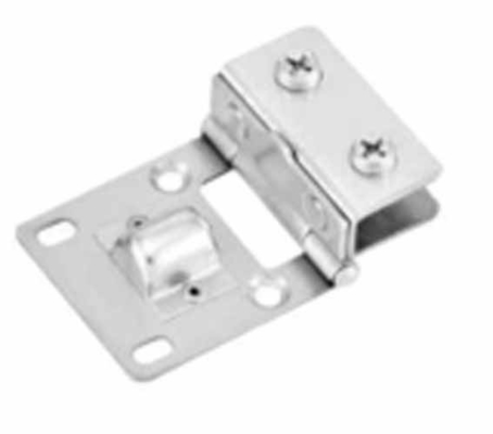 Verstellbarer Doppelseitiger Aluminiumlegierung Glasregal Stützhalter 180 Grad Glasklemm