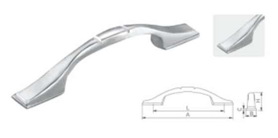 Stahl SUS304 Schrank Handheld Möbel Edelstahl 304 Griff Küchen Schrank Türgriff