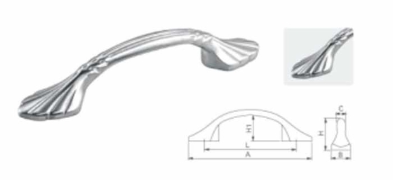 Stahl SUS304 Schrank Handheld Möbel Edelstahl 304 Griff Küchen Schrank Türgriff