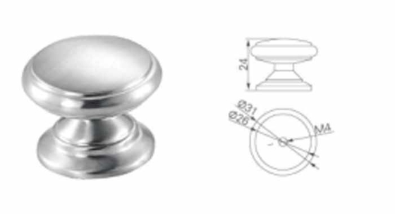 Edelstahl 304 Kugelknopf für Möbel Schrank Schublade Tür 25mm 30mm separate Rose Küche Schlafzimmer Kommode Hotel Wohnzimmer