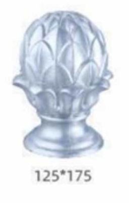 100x100 oder 4x4 Zoll Aluminium Zaun Post Kappe Ornamental Die Guss Post Kappe