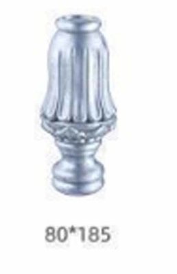 100x100 oder 4x4 Inch Guss Aluminium Zaun Post Kappe mit dekorativen Metallrahmen und 3D-Modellierung Service