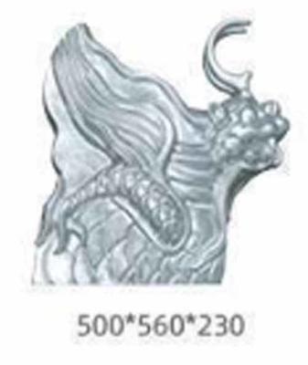 50x50 65x65 Dekorative Quadratbasis Aluminium Runde Zaunpfähle