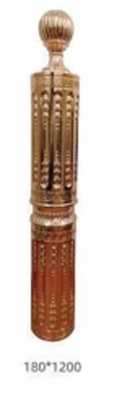 Modernes Design Innenraum Aluminium Treppe Baluster Ornamental Aluminium Treppe Geländer