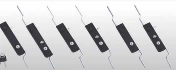 Elektrische Schranksperre mit Schließung der Tür