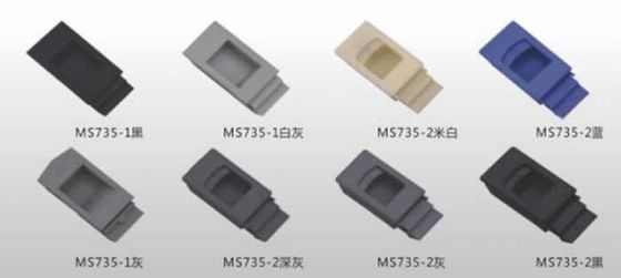 Sophisticated Aesthetic Zinc Alloy Handle Lock Durable Industrial Style Furniture Lock For Cabinets