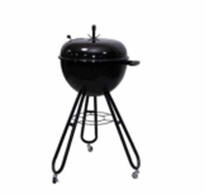 20 Inch Kettle Charcoal Grill, Outdoor Barbecue Grill for Camping/Backyard/Tabletop Cooking,with Wheels BBQ Kettle Grill