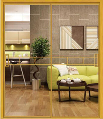 China GRH Hurricane Proof Bulletproof Impact Aluminum Sliding Doors Large Balcony Sliding Glass Door Patio