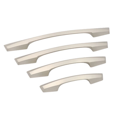 Modern Square Solid Aluminum Cabinet Handles Matt Black Drawer Pulls Linear Wardrobe Dresser Bedroom Villa Furniture Hardware
