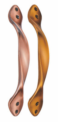 Rectangle Hardware Pull Handles Polished Finish 150mm 200mm 300mm 400mm Contemporary Durable Handles For Doors