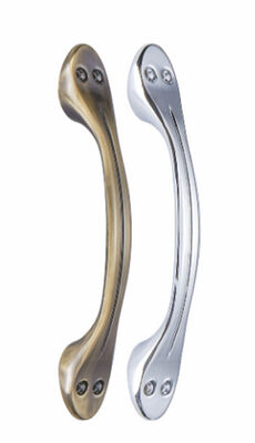 Rectangle Hardware Pull Handles Polished Finish 150mm 200mm 300mm 400mm Contemporary Durable Handles For Doors