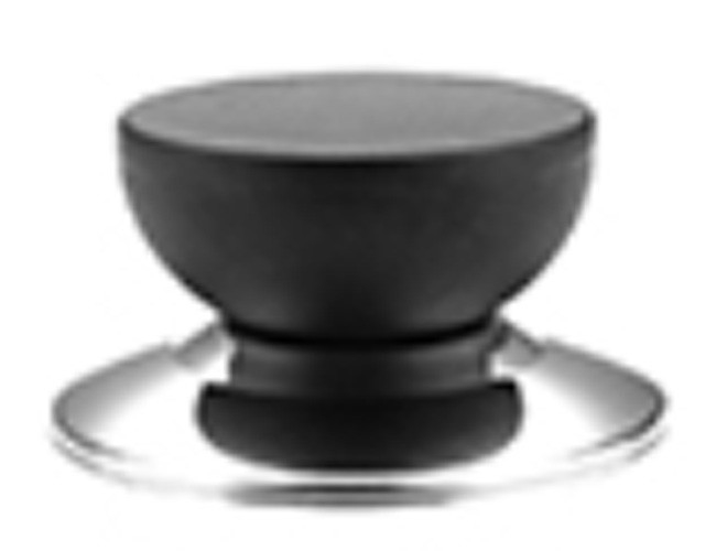 Zwei-Loch-Glas Topfdeckel-Griff aus Edelstahl Silikon-Seiten-Ohr-Griff Topfzubehör